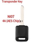 2014-2019 Nissan Rogue - NI07 Transponder Key 4A (AES Chip)(Aftermarket chip/OEM chip )(No logo)